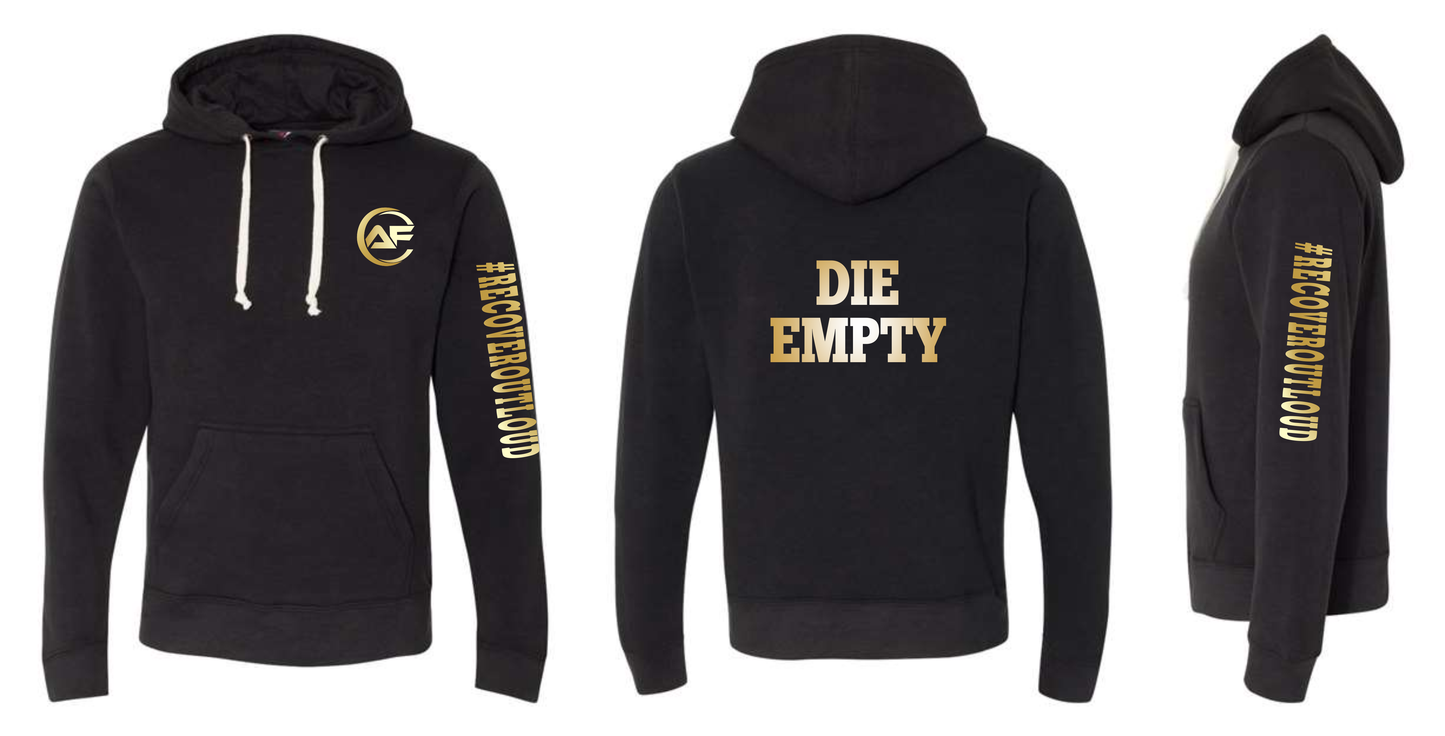 J. America Triblend Fleece Hooded Sweatshirt