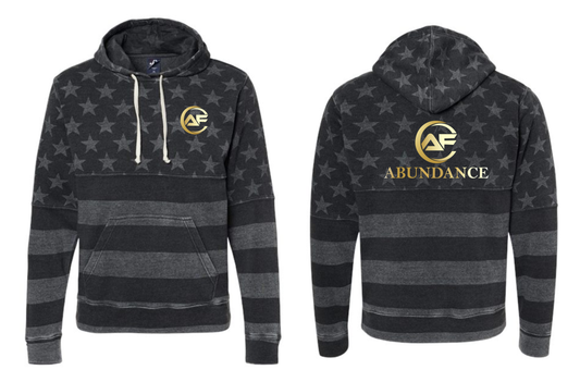 J. America Triblend Stars & Stripes Hoodie *Limited Edition*